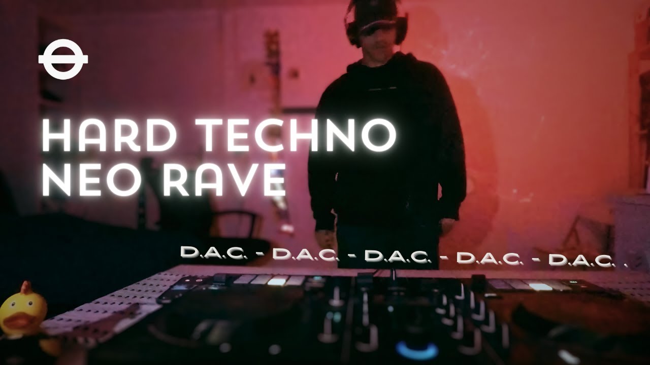 D.A.C. 🪬- HARD TECHNO & NEO RAVE SET AT HOME - Live Set @2