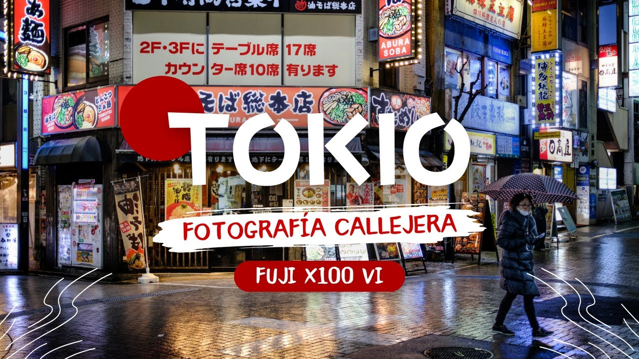 Fotografía Callejera en Tokio con la Fuji X100 VI