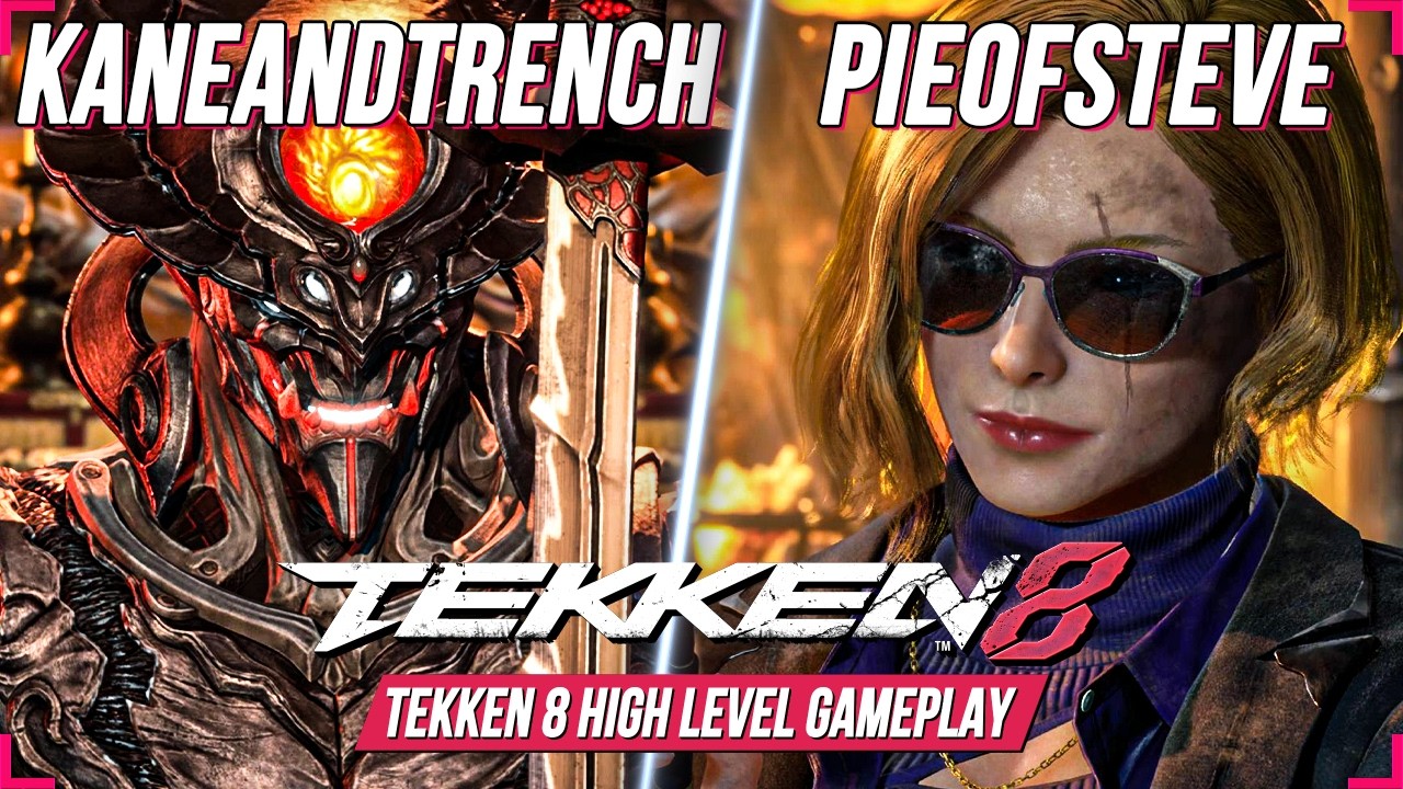T8 ⚡ KANEANDTRENCH (YOSHIMITSU) против PIEOFSTEVE (LIDIA) 💪 Безумный матч по контратакам в Tekken 8