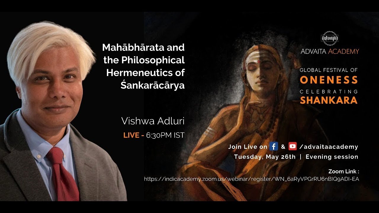 GFO2020: Mahābhārata and the Philosophical Hermeneutics of Śankarācārya by Vishwa Adluri