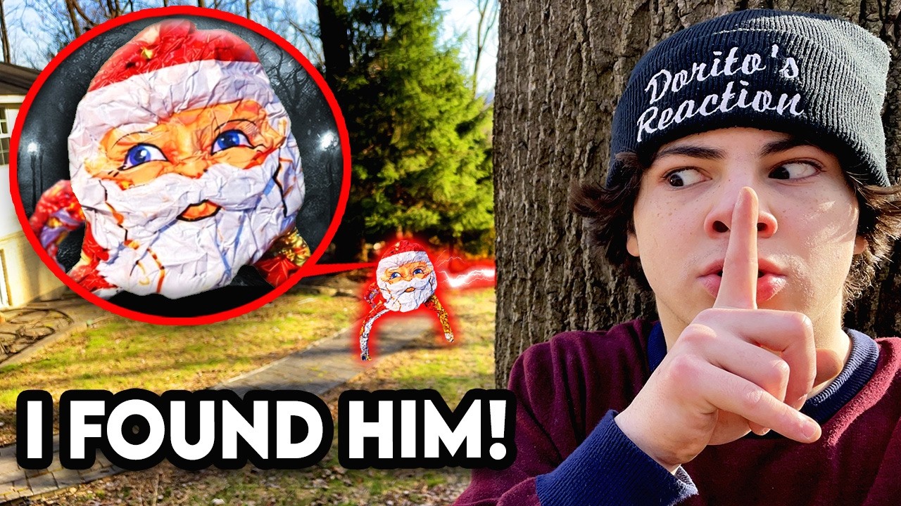 I FOUND GOO GOO GAGA SANTA MEME IN REAL LIFE!! (ON CAMERA)