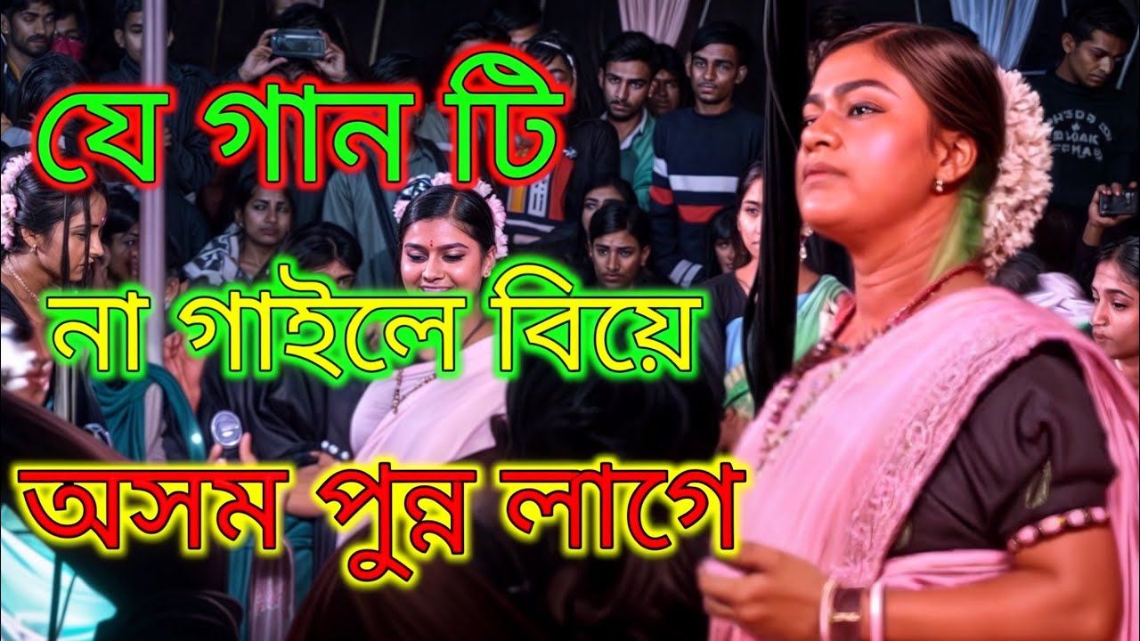 যে গান টি না হলে বিয়ে বাড়ি অসম্পন্ন লাগে। শান্তার নতুন বওয়ের গান। সিলেটি ধামাইল।
