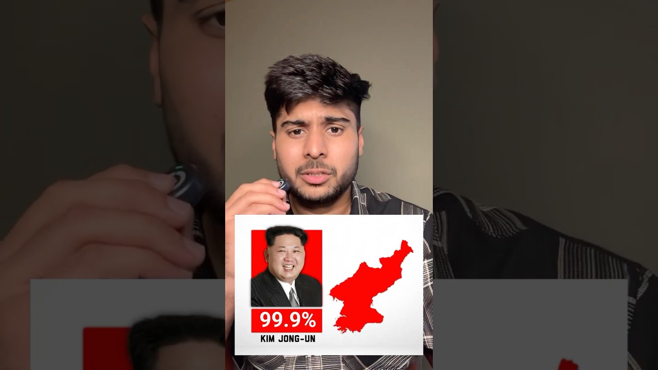 Election In North Korea Kim Jong Un's 99.93% Win 😂  #NorthKoreaElections