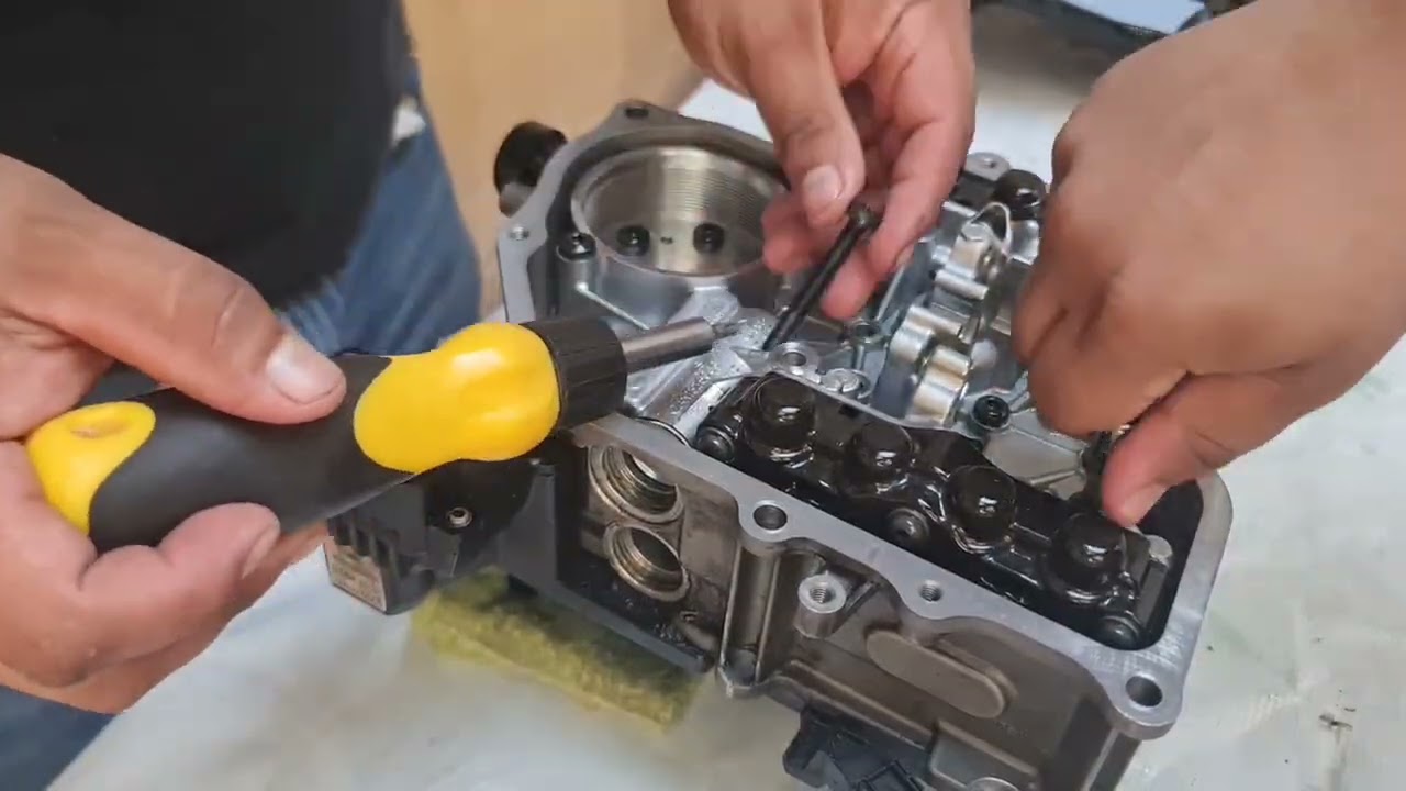 Desarmar mecatronica Remplazo plato/chasis de aluminio - Kit reparacion 0am dsg7 dq200