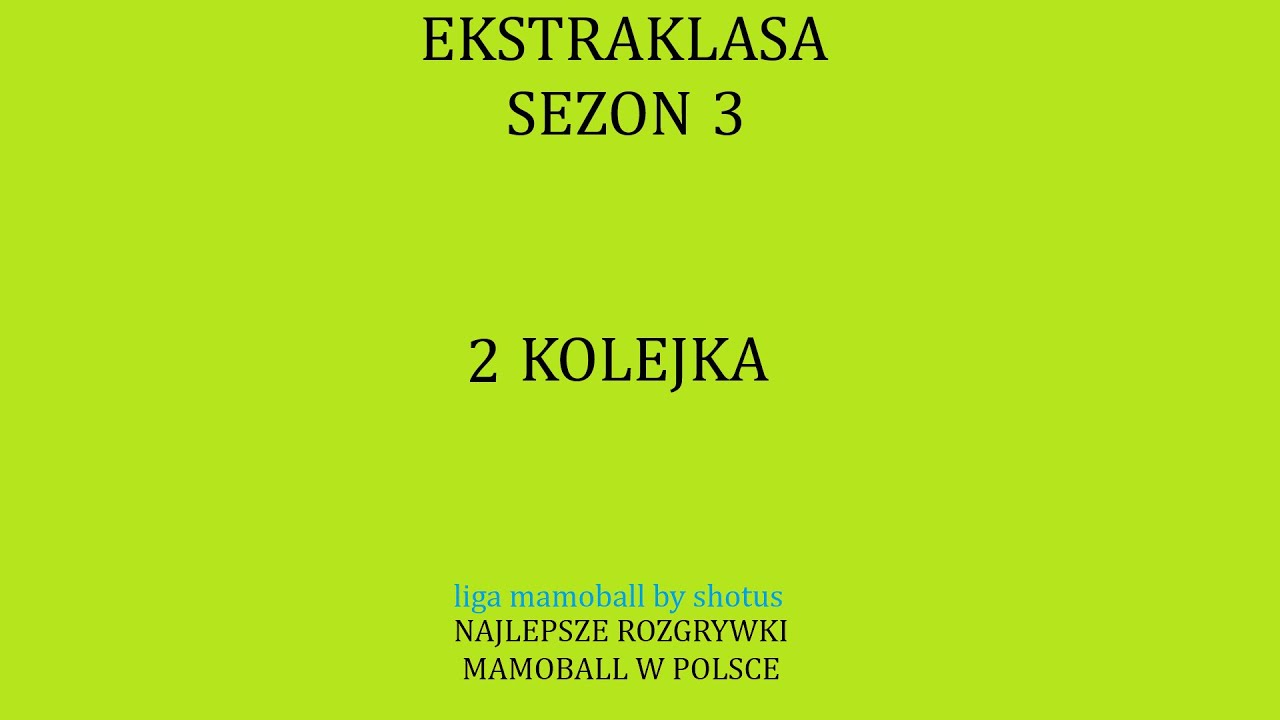 EKSTRAKLASA | SEZON 3 | KOLEJKA 2 | UFC WAŁBRZYCH - ORŁY DZIKIE