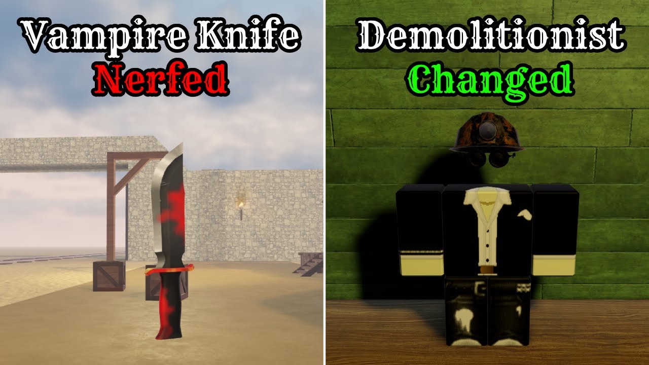 Balance Changes in New Zombie Update | Dead Rails (Vampire Nerfed, Demolitionist Changes)