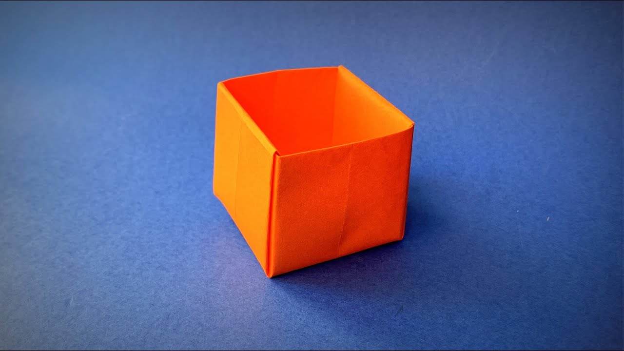 Jak zrobić pudełko papierowe | pudełko origami