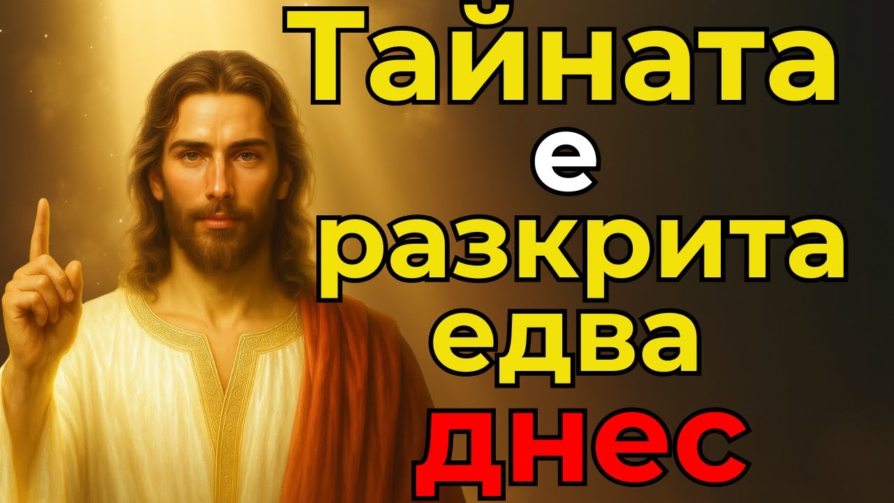 ДНЕС ИМАМ ТАЙНА ЗА ТЕБ, ВИЖ БЪРЗО