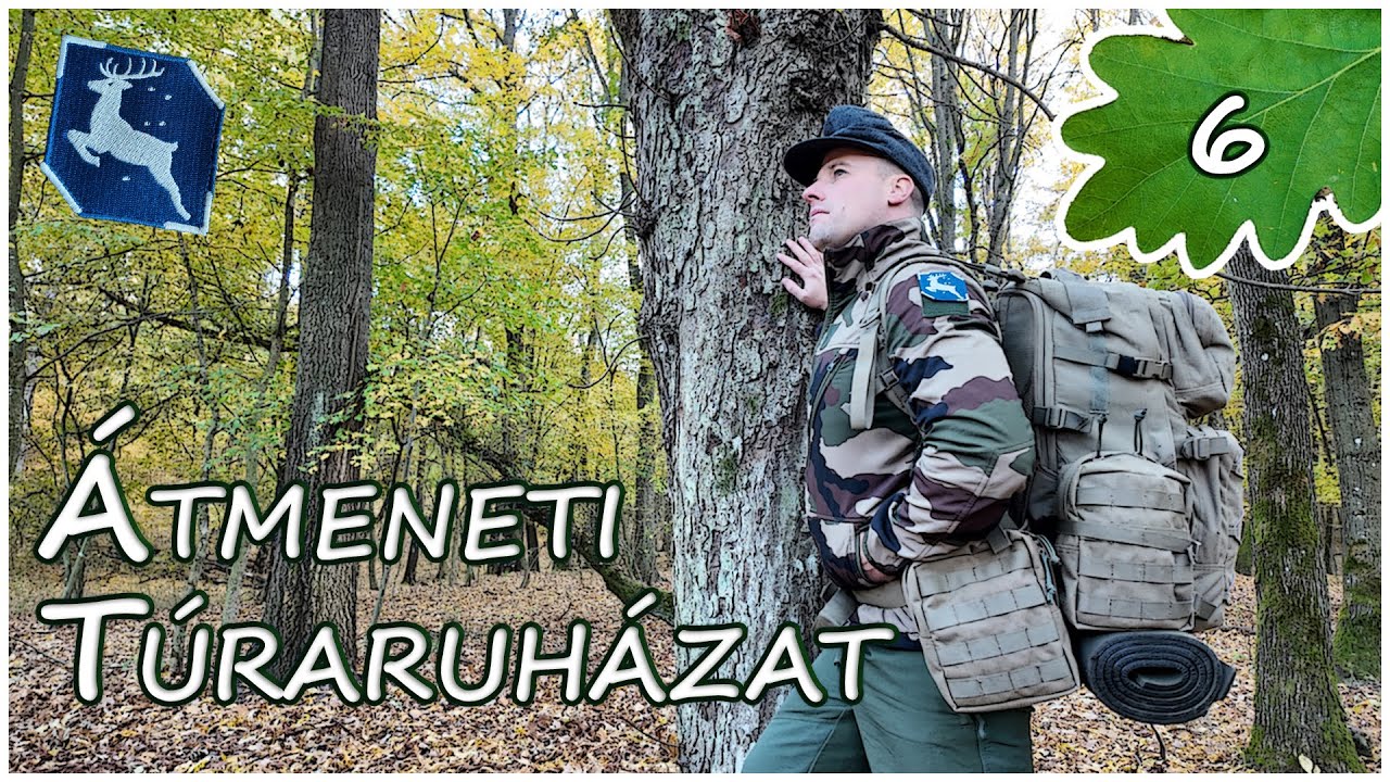 Őszi/tavaszi (átmeneti) túraruházat /Tábori praktikák/ TP 6