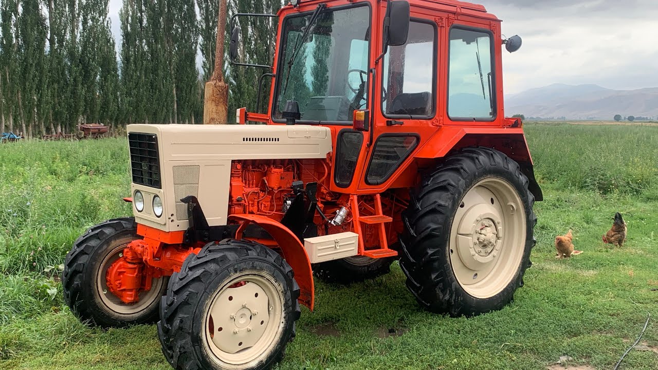 мтз 82 mtz 82 покраска restoration