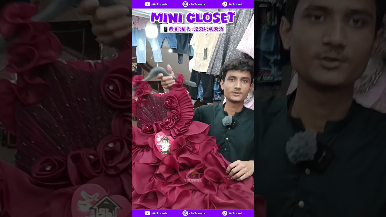 Mini Closet.1 #aztravel #karachi #clothing #pakistan  #youtubeshorts #shorts #subcribe #trending #pk