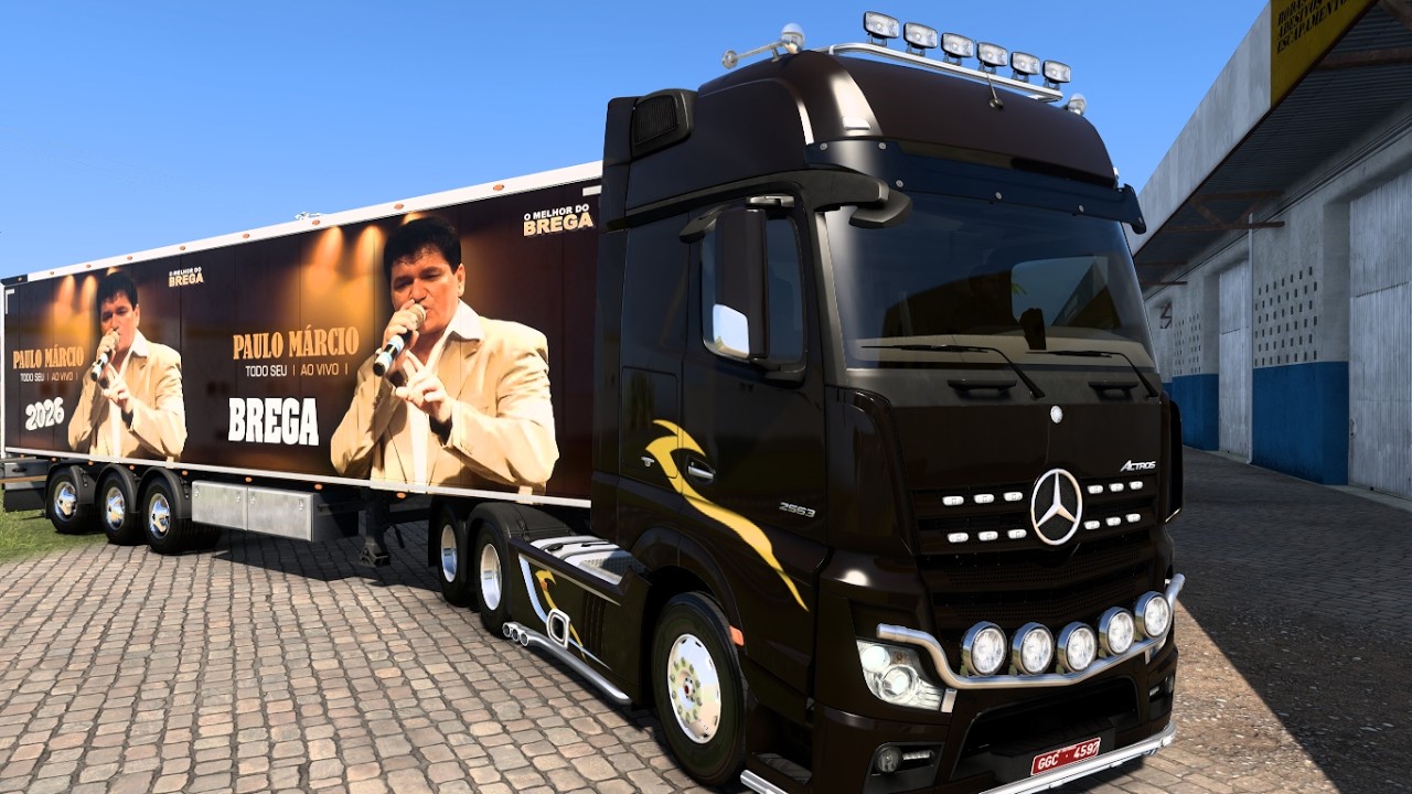 LIVE= PAULO MÁRCIO BREGA 2026. NA CARRETA DIVULGAÇÃO  TOP SHOW