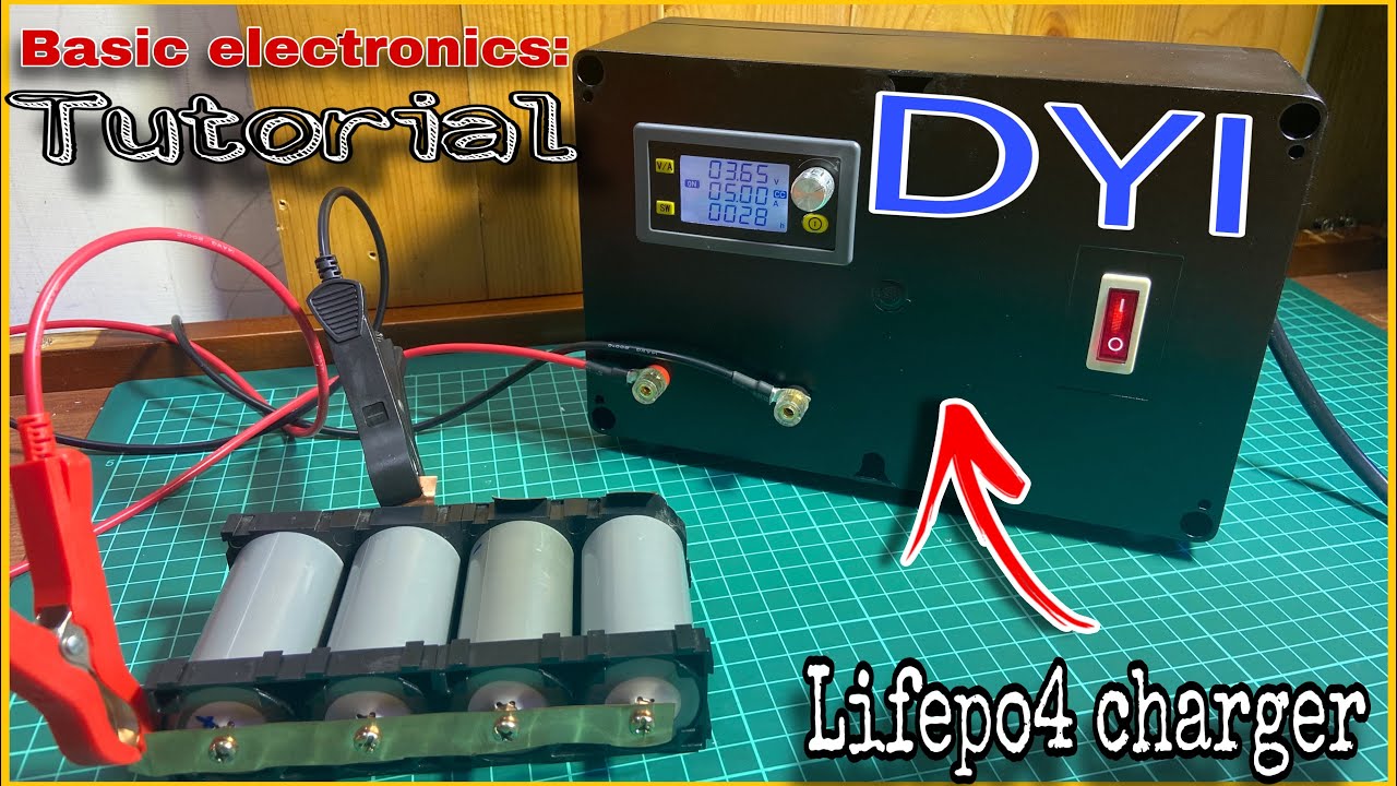 Paano Gumawa ng LiFePO4 Battery Charger | DIY Solar Battery.