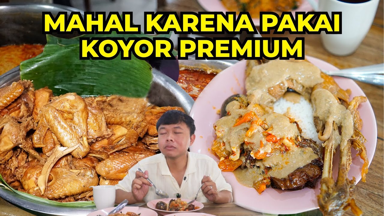 Masak Koyor Berjam-jam! Gudeg Koyor Ini Jadi yang Paling Premium di Solo?