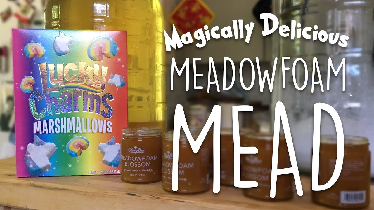 Guy brews a mead with Lucky Charms Marshmallows and Meadowfoam honey | Brewin' the Most
