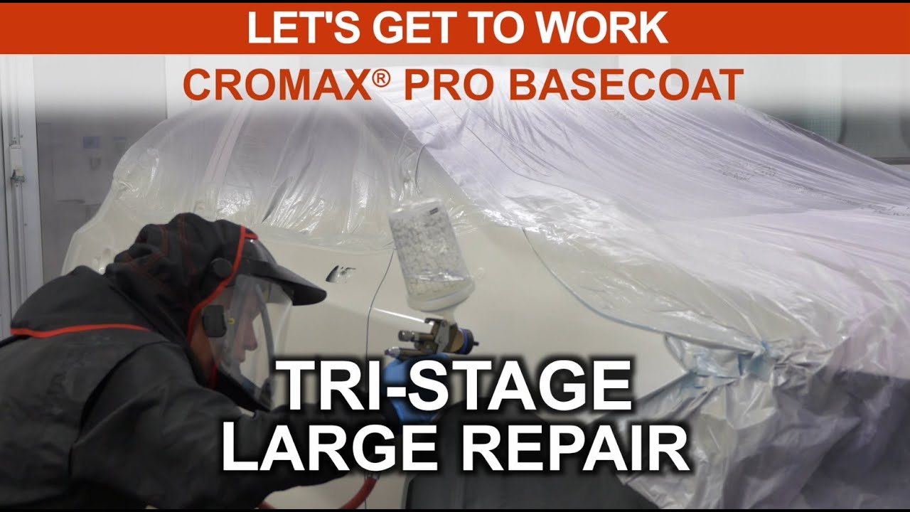 CROMAX PRO BASECOAT: TRI-STAGE LARGE REPAIR