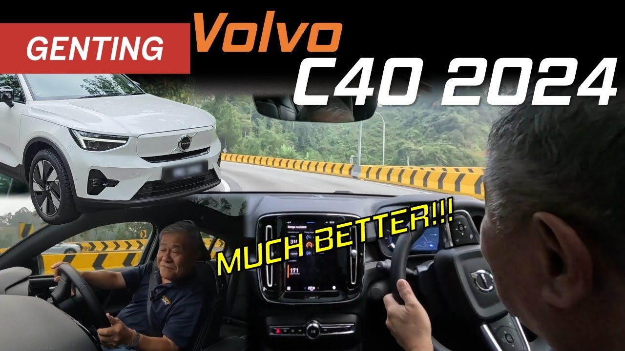 Volvo C40 2024 | Re-configured EV Power, Improved Driving Dynamics On Genting | YS Khong Driving