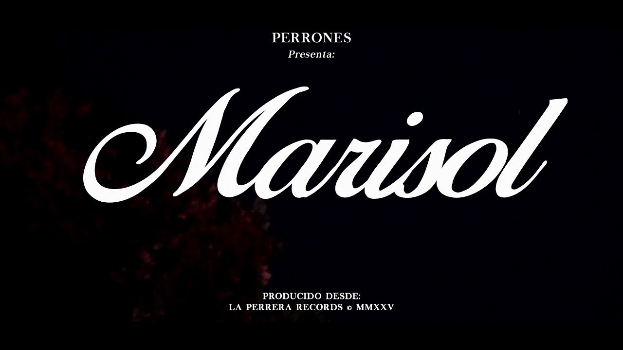 MARISOL - PERRONES [OFFICIAL VIDEO]