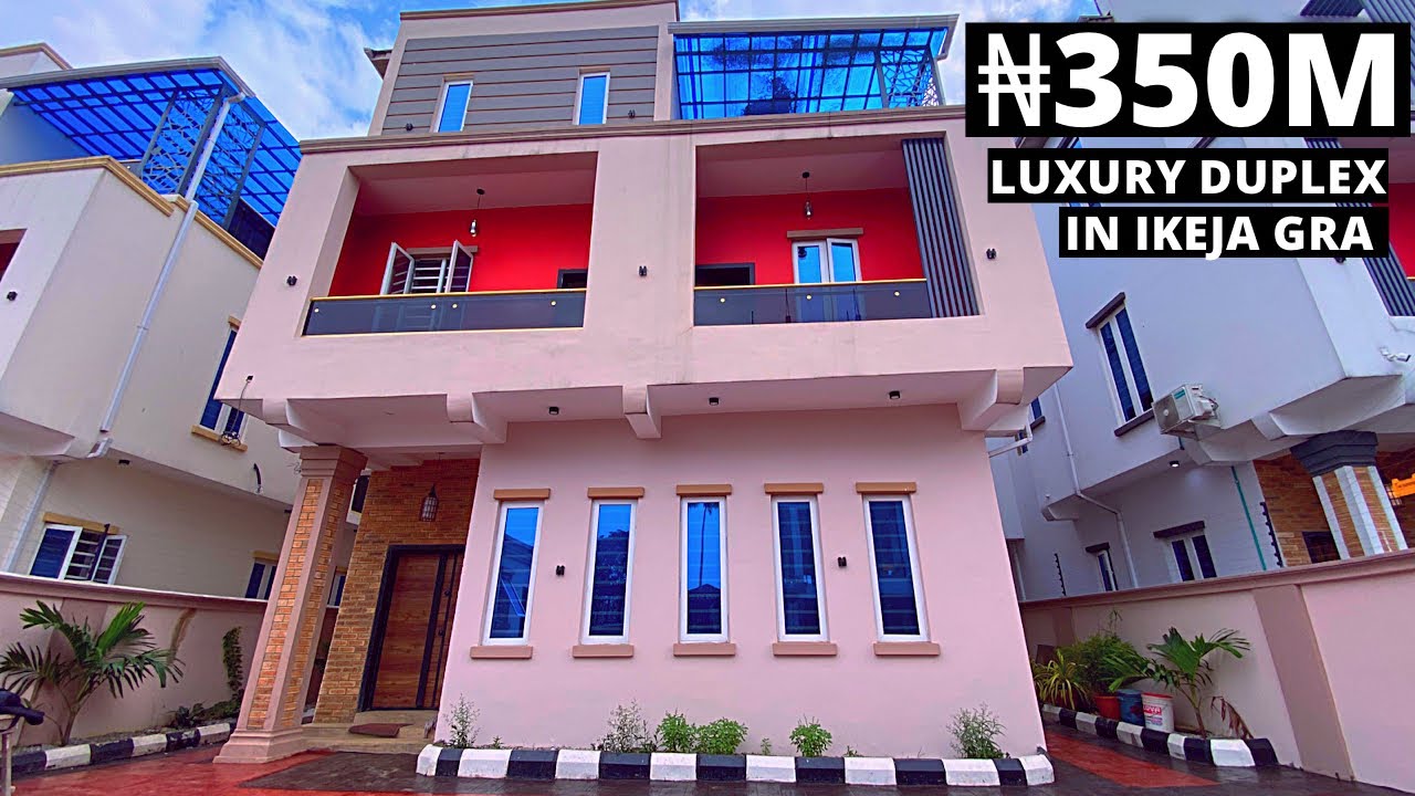 Inside a ₦350,000,000 ($460,000) 5 Bedroom Luxury Duplex With Cinema In Ikeja GRA