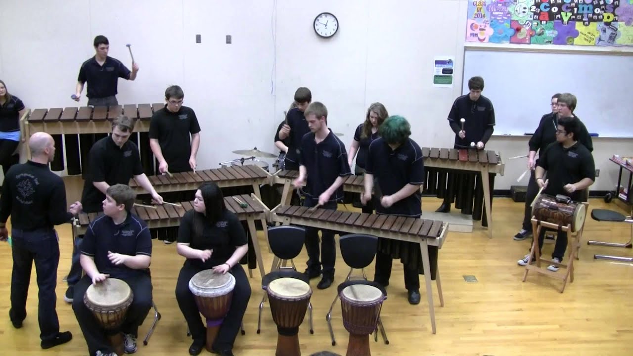 Mbube - Springwater Trail High School Marimba Band - 2014-2015