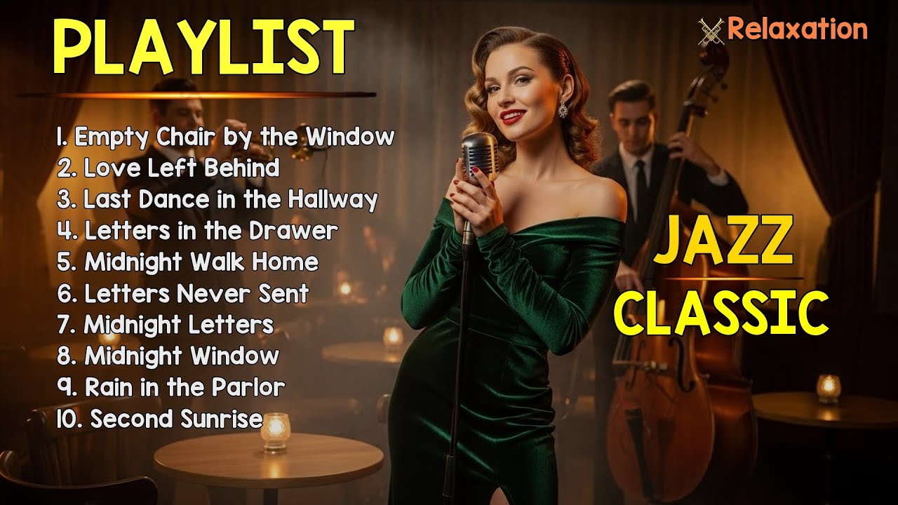 Timeless Vintage Jazz 1940s – Retro Jazz Classics Collection for Peaceful Night Listening