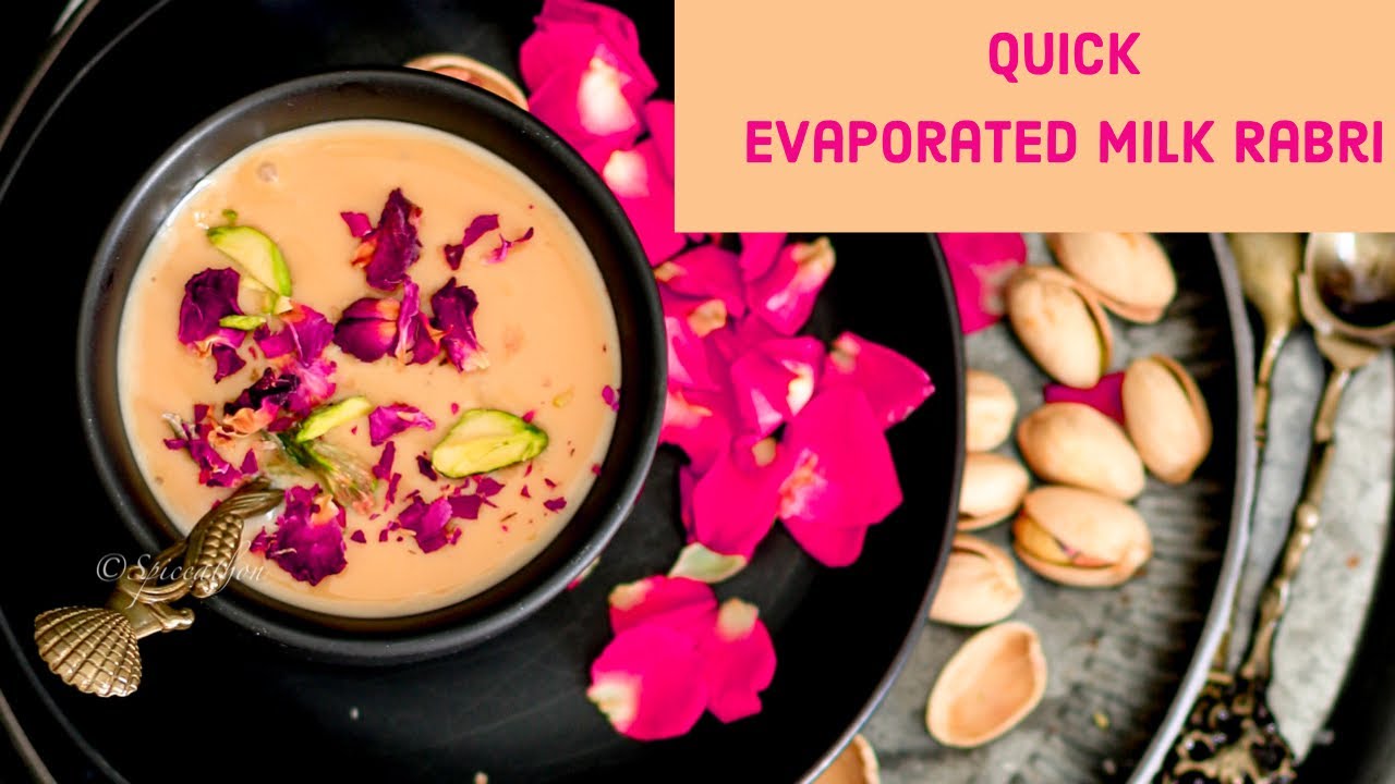 Quick Rabri with Evaporated Milk| Quick Rabri Recipe | Rabdi Recipe