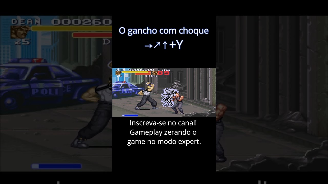 Todos os golpes secretos e especiais em Final Fight 3 (SNES) #shorts