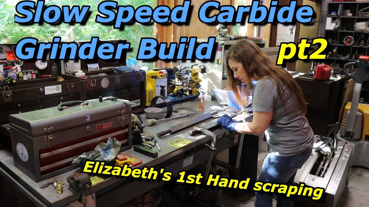 Slow Speed Carbide Grinder build part2