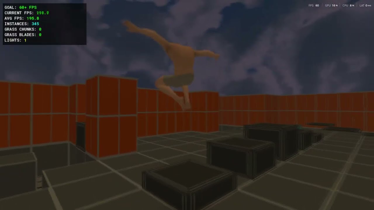 I'm building a 3D Physics Platformer Engine in GameMaker Studio! Movement!
