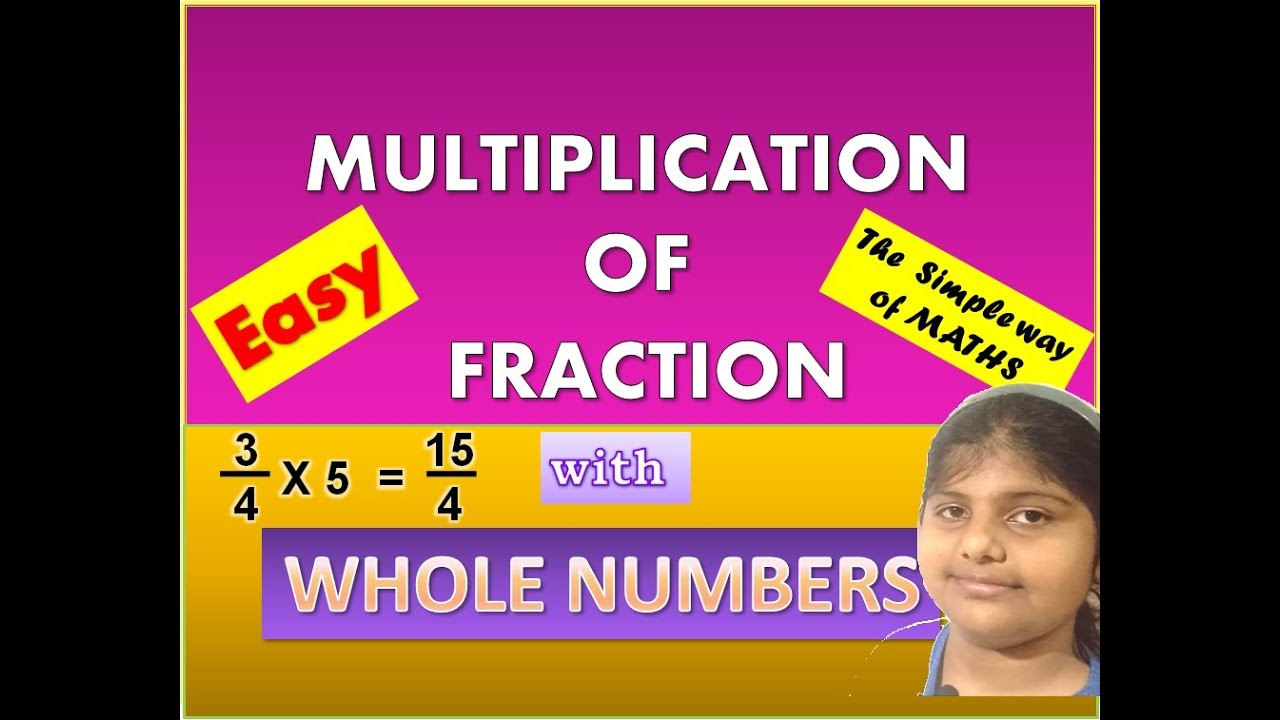 fractions - multiplying fractions - for class 5 and class 6 maths