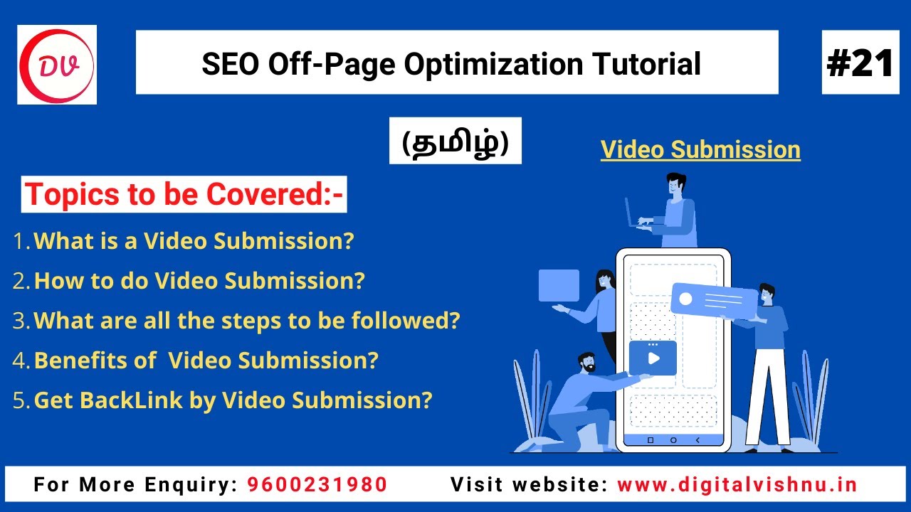 What is Video Submission and Its Benefits in SEO | How To Do Video Submission For SEO in Tamil