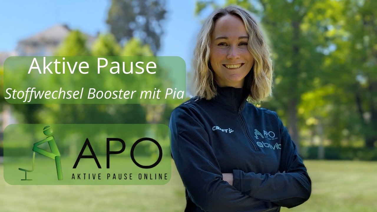 Dynamische Aktive Pause Online | Bewegte Mittagspause Stoffwechselbooster mit Pia