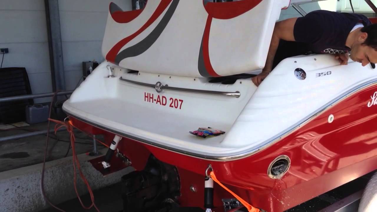 Sea Ray 220 OV - Corsa Exhaust V8 Sound