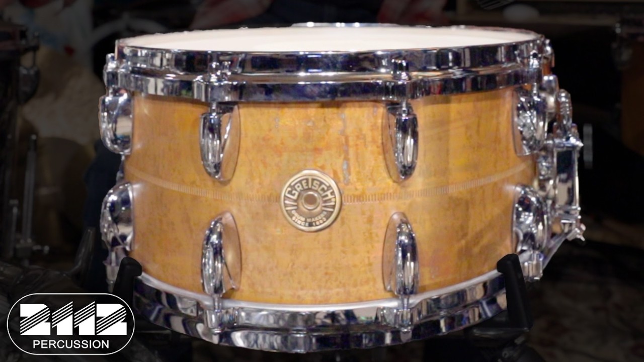 Gretsch Aged Bronze Snare Drum 6.5x14 - Full Demo