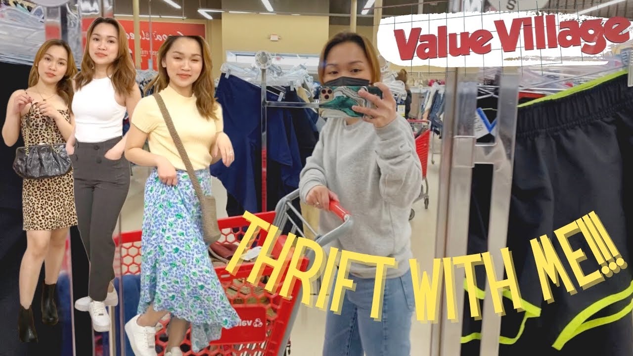COME THRIFT WITH ME AT VALUE VILLAGE + TRY ON THRIFT HAUL 😍 || Wander Pearl ❤️