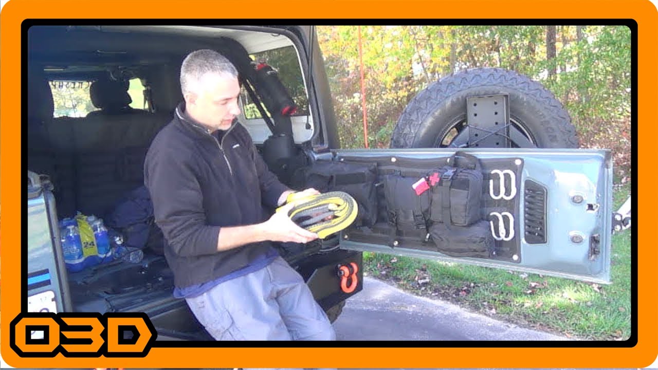 Justice Off Road MOLLE Tailgate Panel Installation