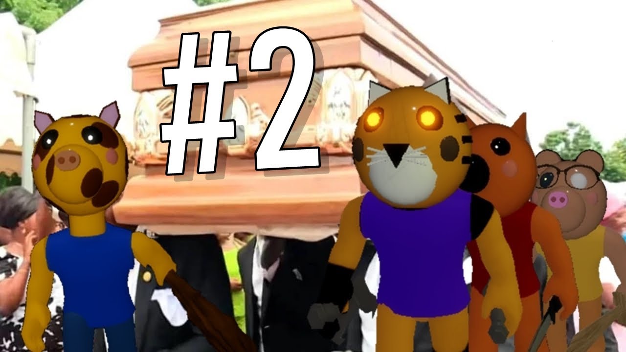 Coffin Dance Meme in PIGGY ROBLOX - COMPILATION #2