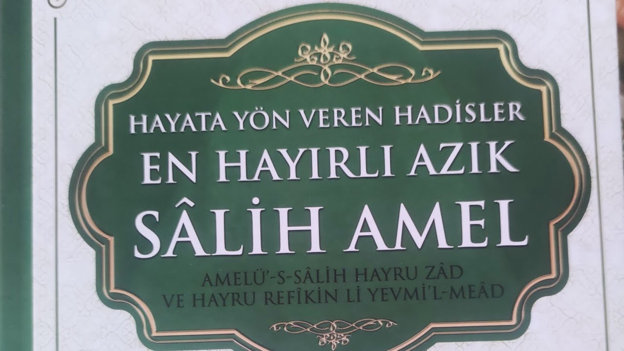SALİH AMEL 134-141 BİR MESCİDE CEMAAT OLMAK HAKKINDA HADİSLER