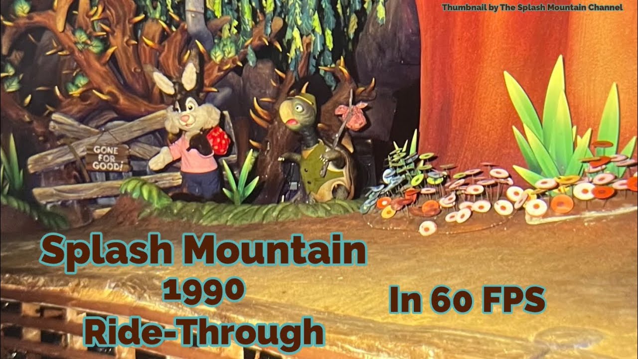 1990 Splash Mountain Ride-Through (Disneyland)