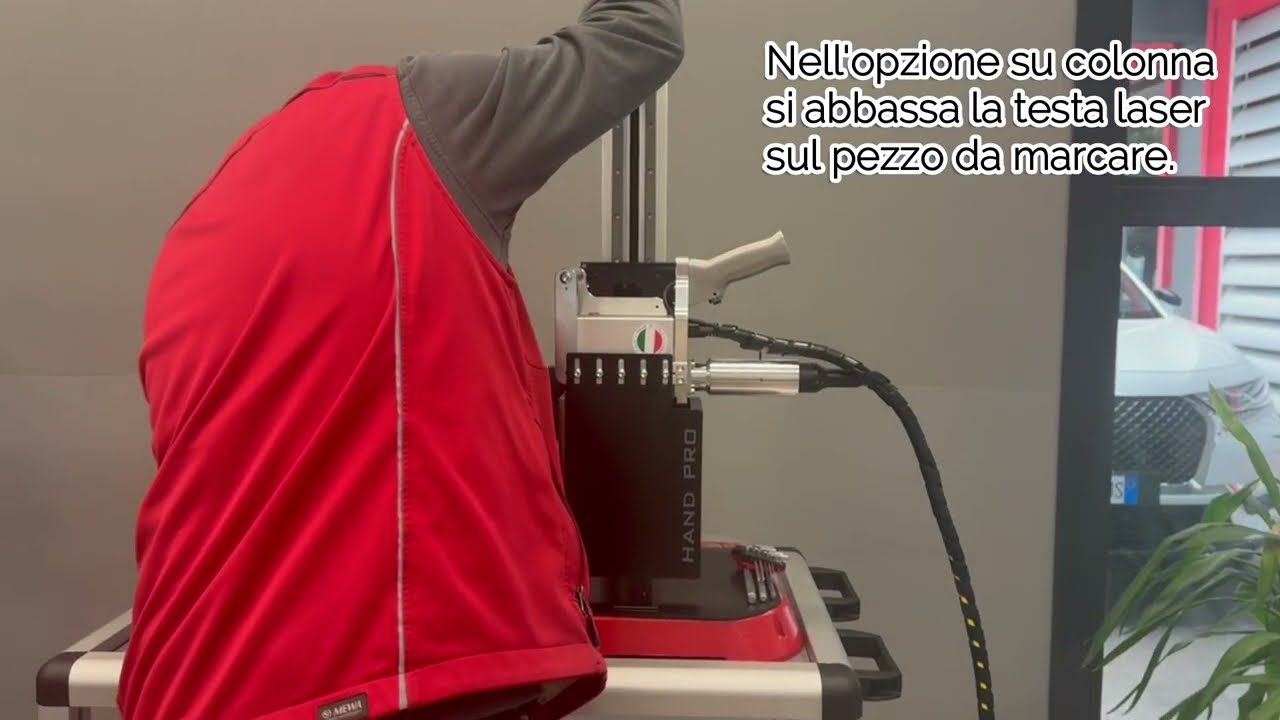 Portable Laser Marking | Hand Pro Fiber