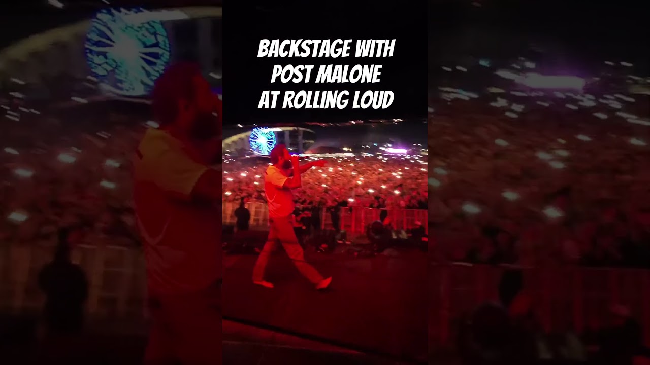 #PostMalone is one of the most loved artists of our time and he proved why at #RollingLoud