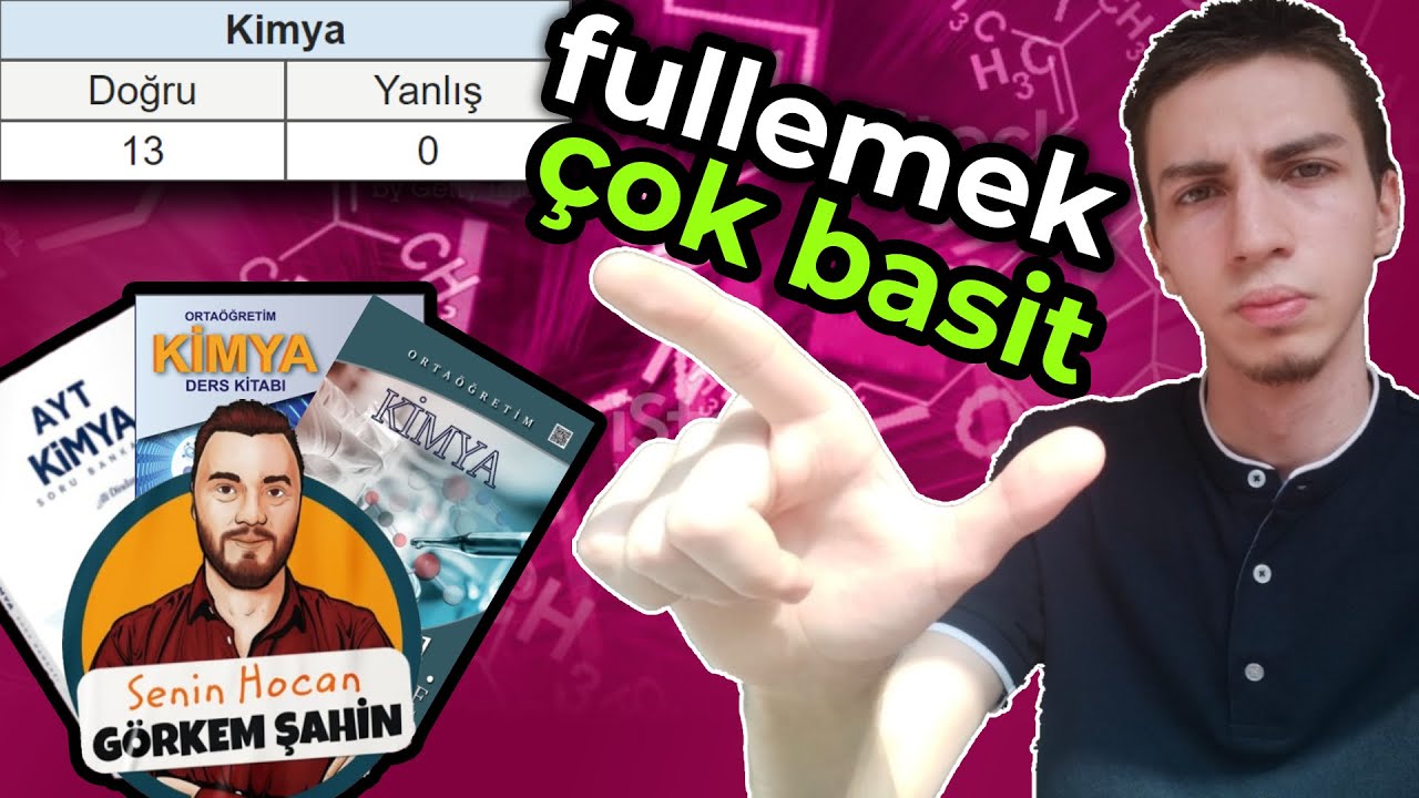 3 DK SONRA AYT KİMYAYI FULLEYECEKSİN! #yks2024 #ayt