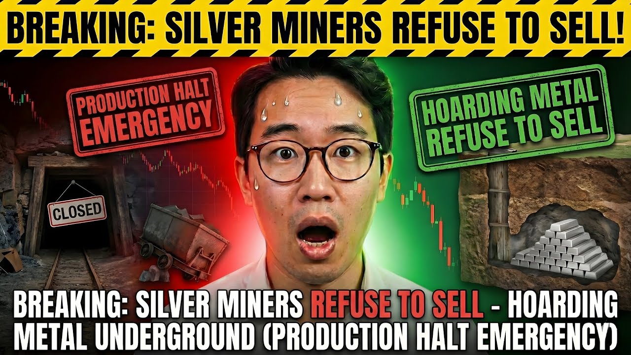 BREAKING: Silver Miners Refuse to Sell - Hoarding Metal Underground (Production Halt Emergency)