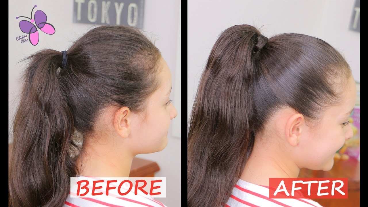How To Do a Perfect Ponytail | Quick and Easy Hairstyles | Chikas Chic