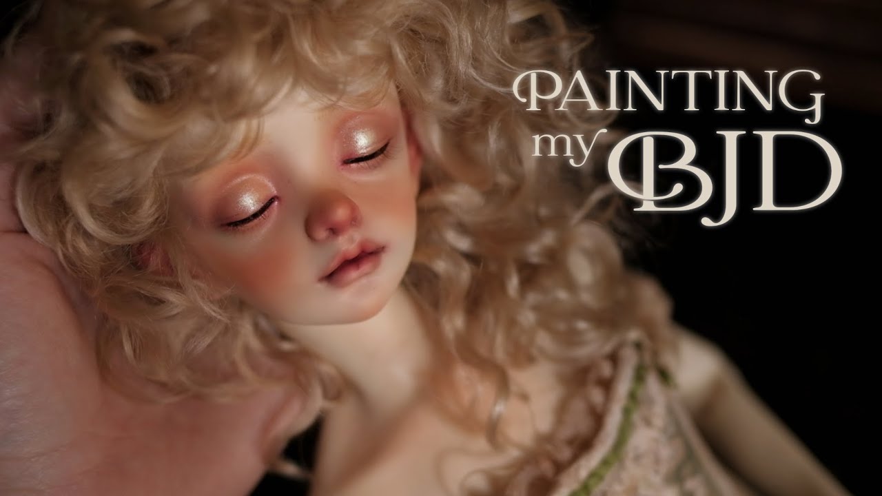 Customizing My BJD for a Doll Event | Romantic Face-up & Styling Process