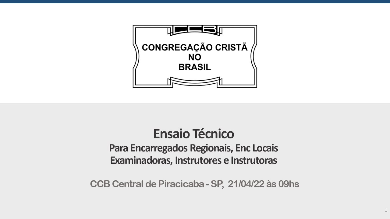 🎵REUNIAO TECNICA MUSICAL  🎵 PIRACICABA - SP  * 21/04/2022 *