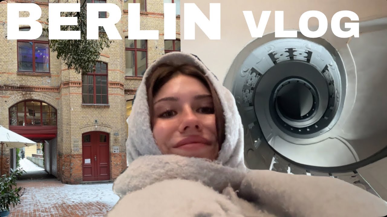 Berlin Vlog: working, shopping, and snow days