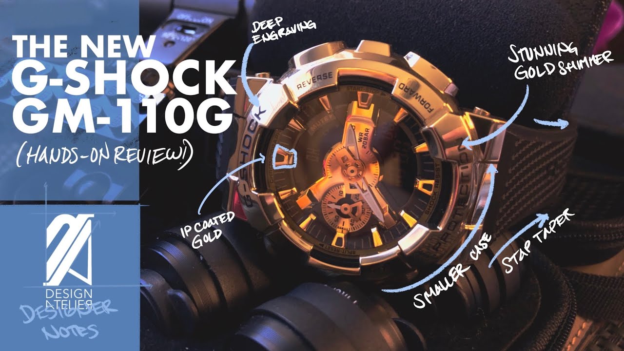 Обзор новых металлических часов G-Shock GM-110