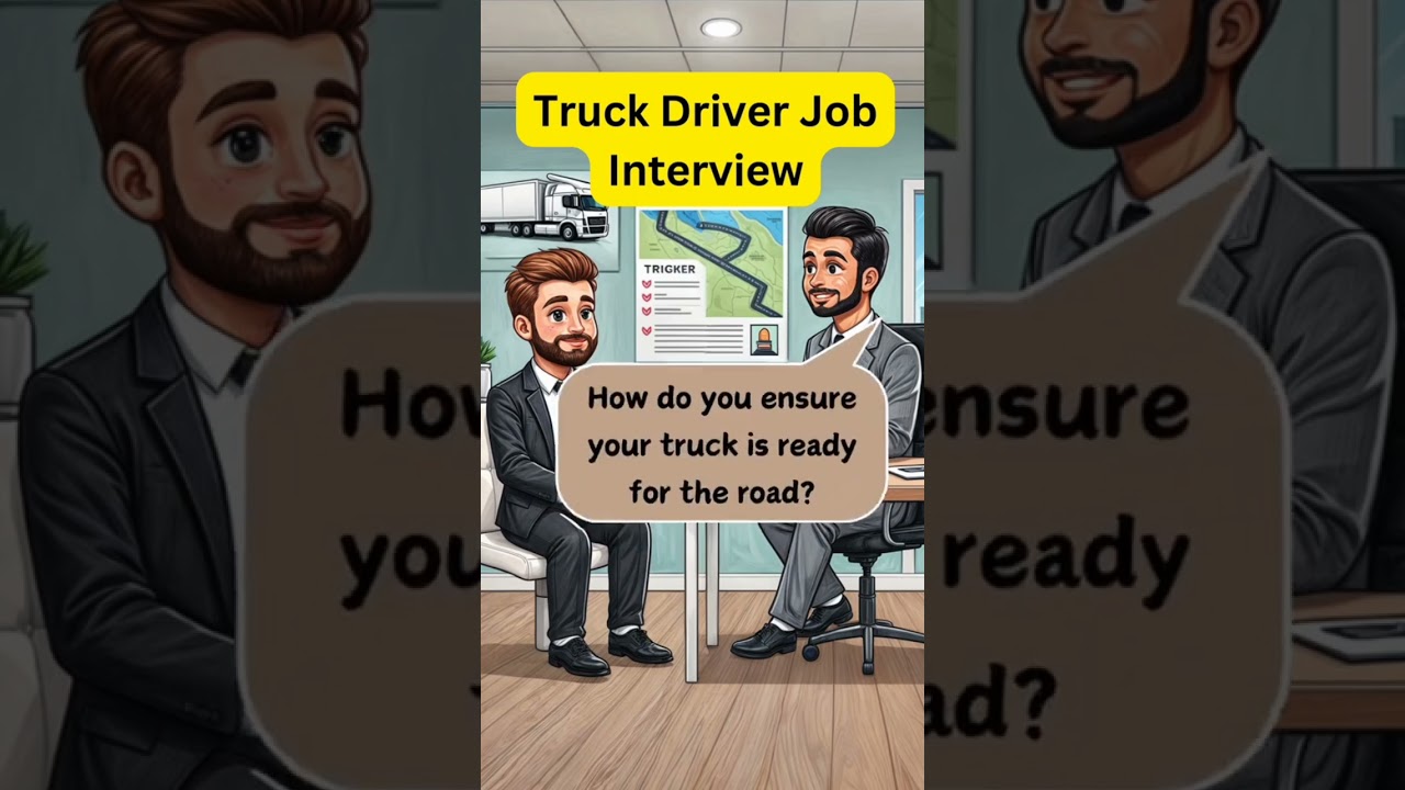 Truck Driver jobs interview | ENGLISH SPEAKING COURSE practice #english #englishspeaking #trending