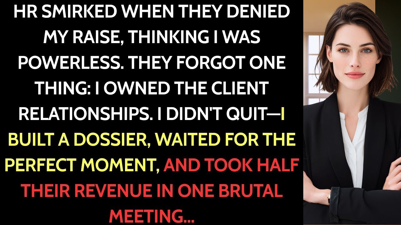 HR Denied My Raise With a Smirk—So I Took Half the Clients and Watched the Company Burn